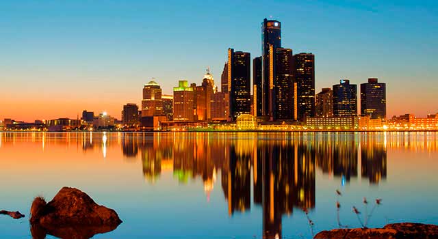 best city to visit from detroit airport